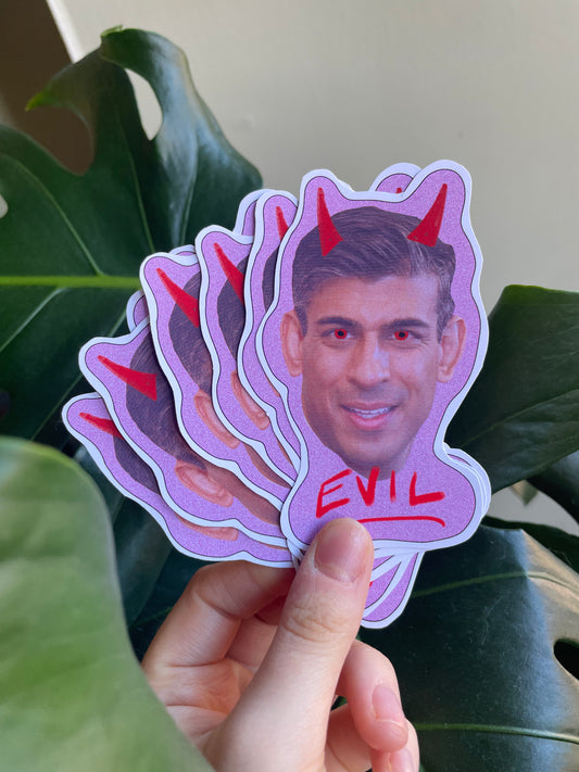 Evil Rishi Sticker