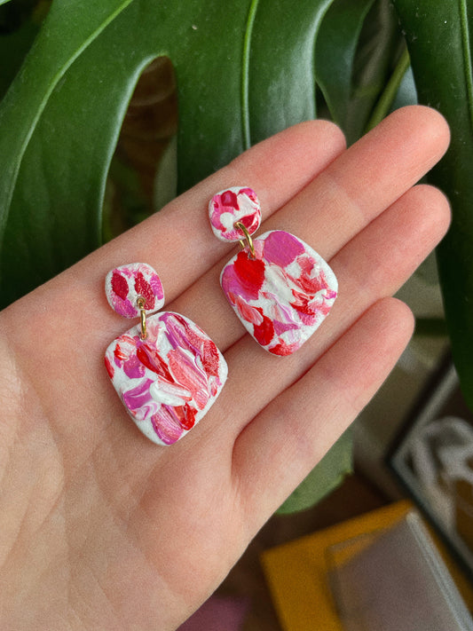 Painty Clay Earrings