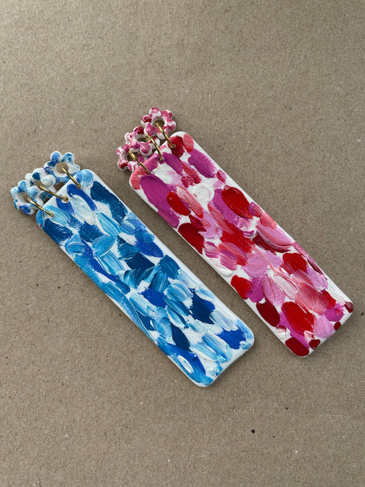 Painty Clay Bookmarks