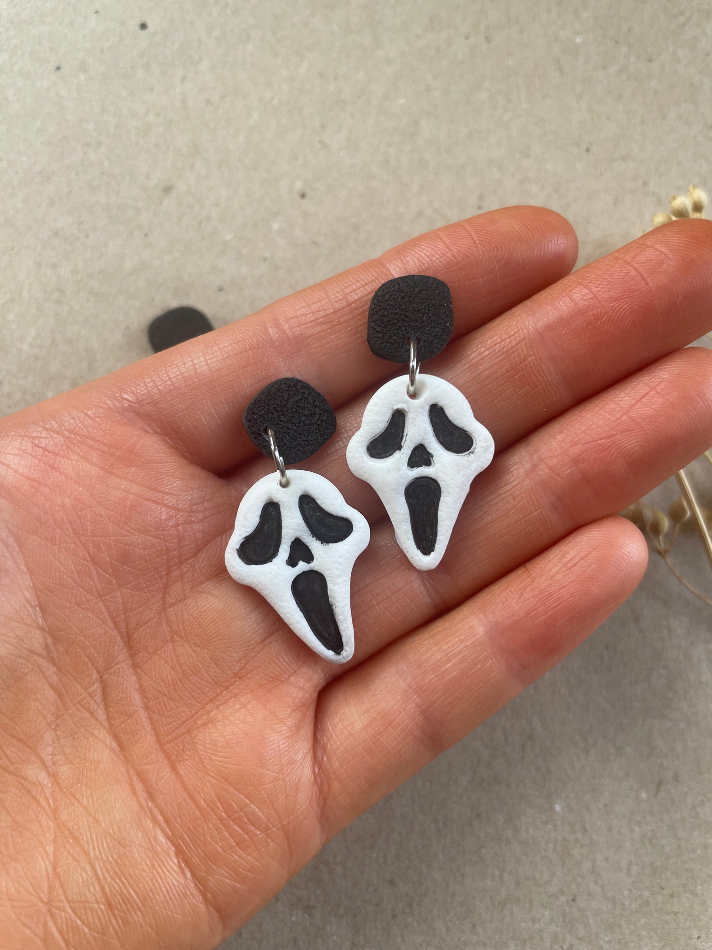 Ghostface Earrings