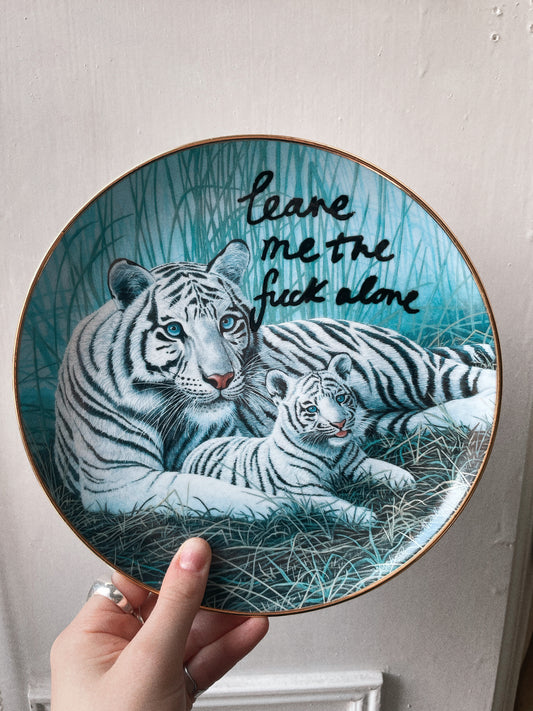 Vintage Tiger Plate