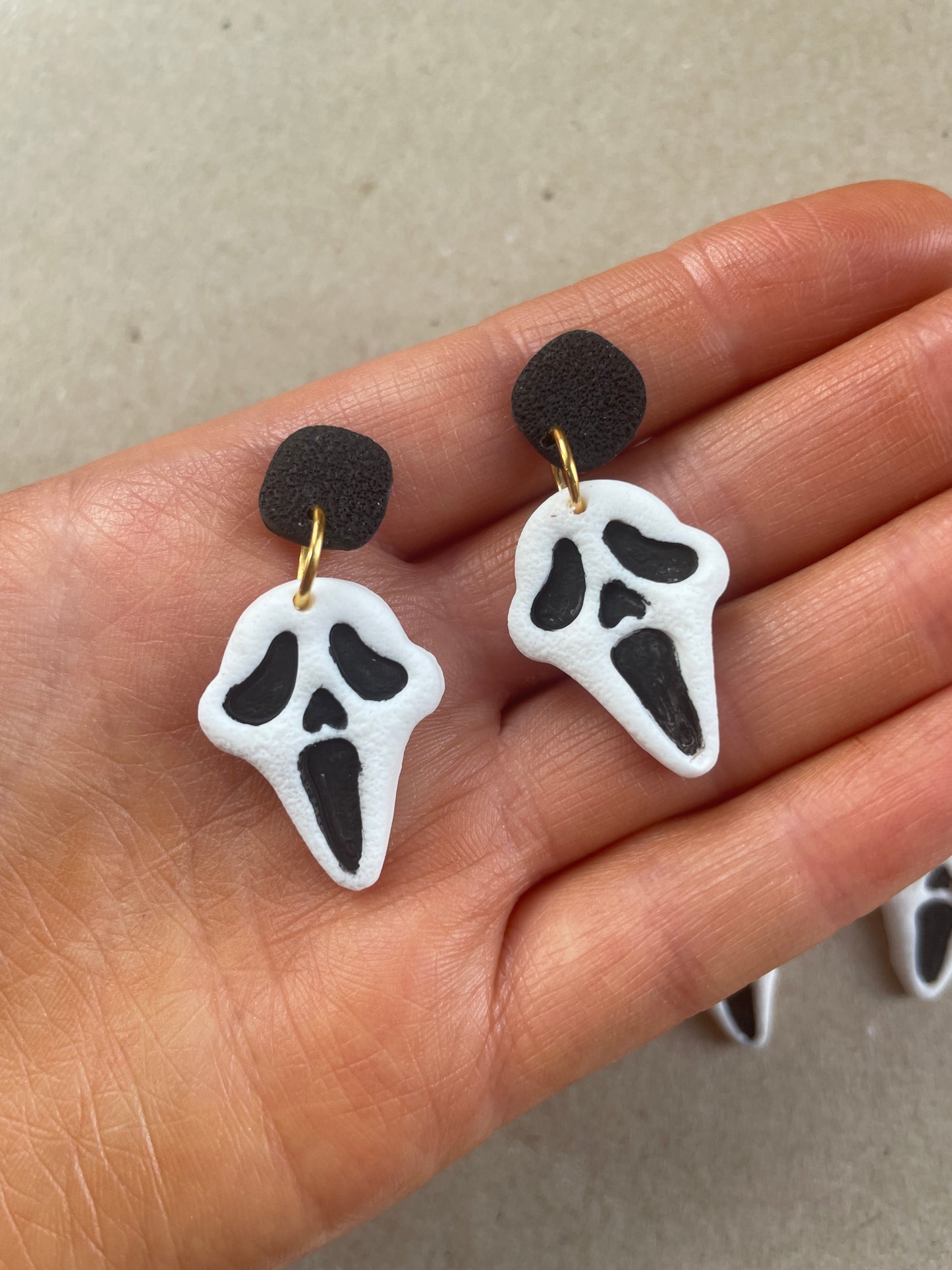 Ghostface Earrings