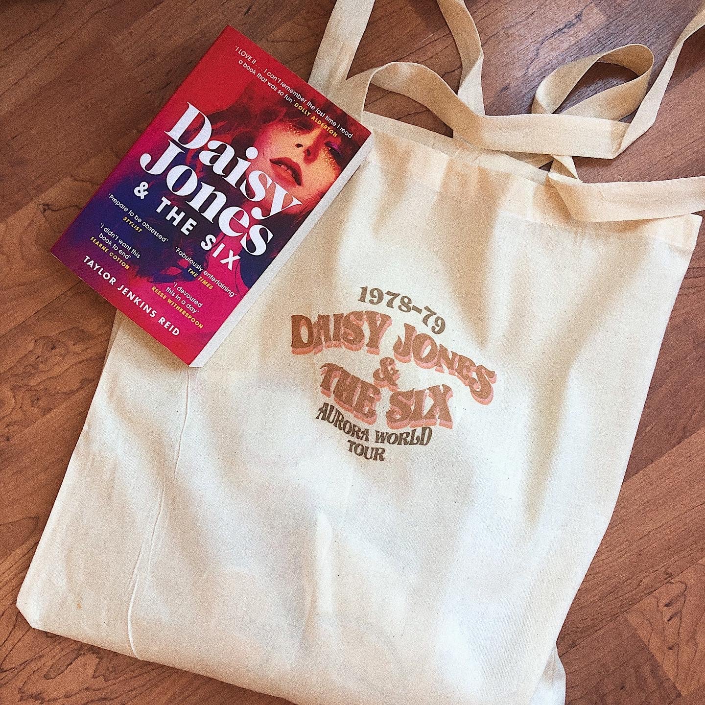 Daisy Jones & The Six Aurora World Tour Tote Bag