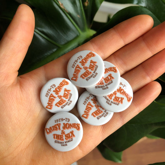 Daisy Jones & The Six Button Badge