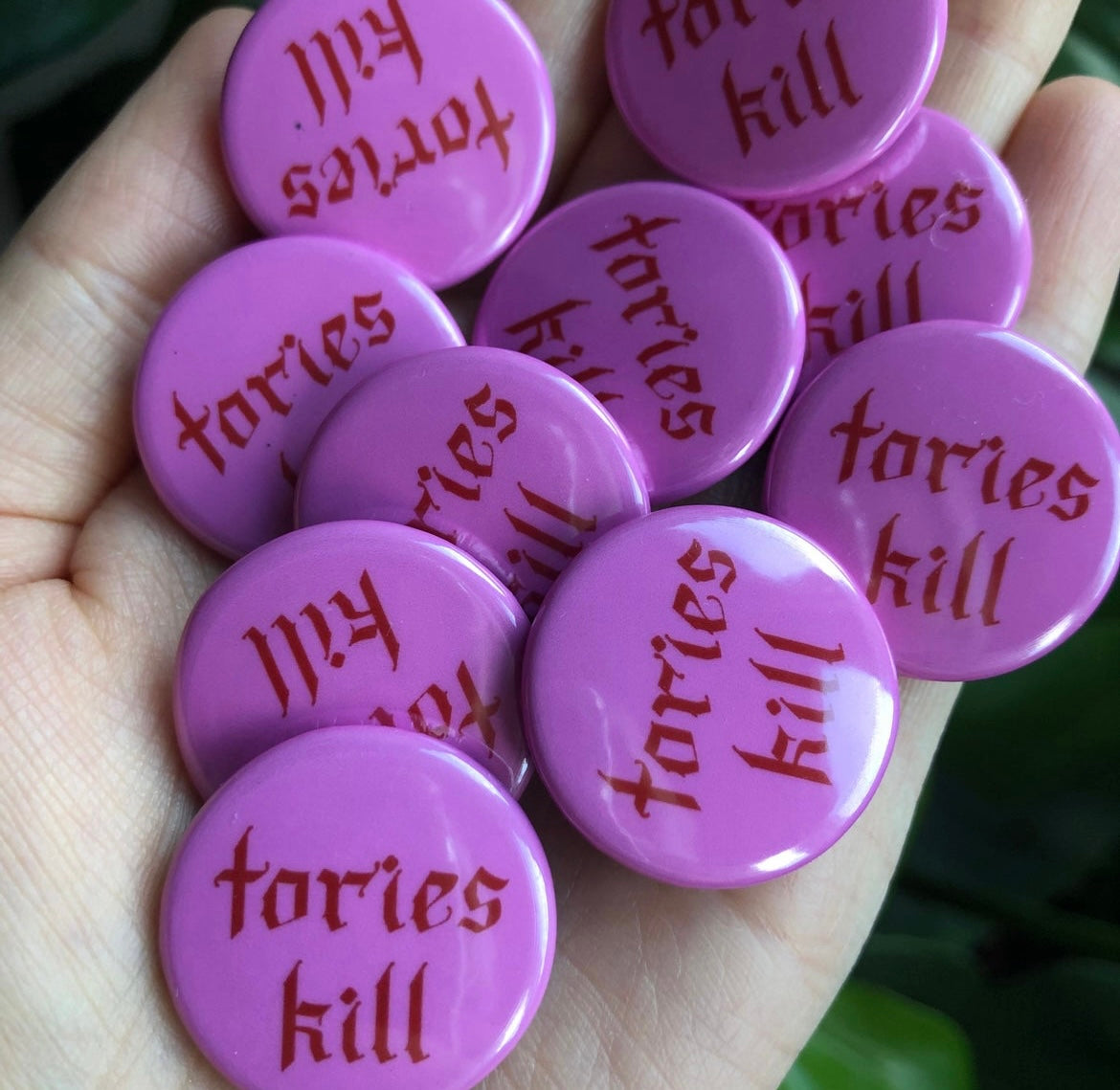 Tories Kill Button Badge