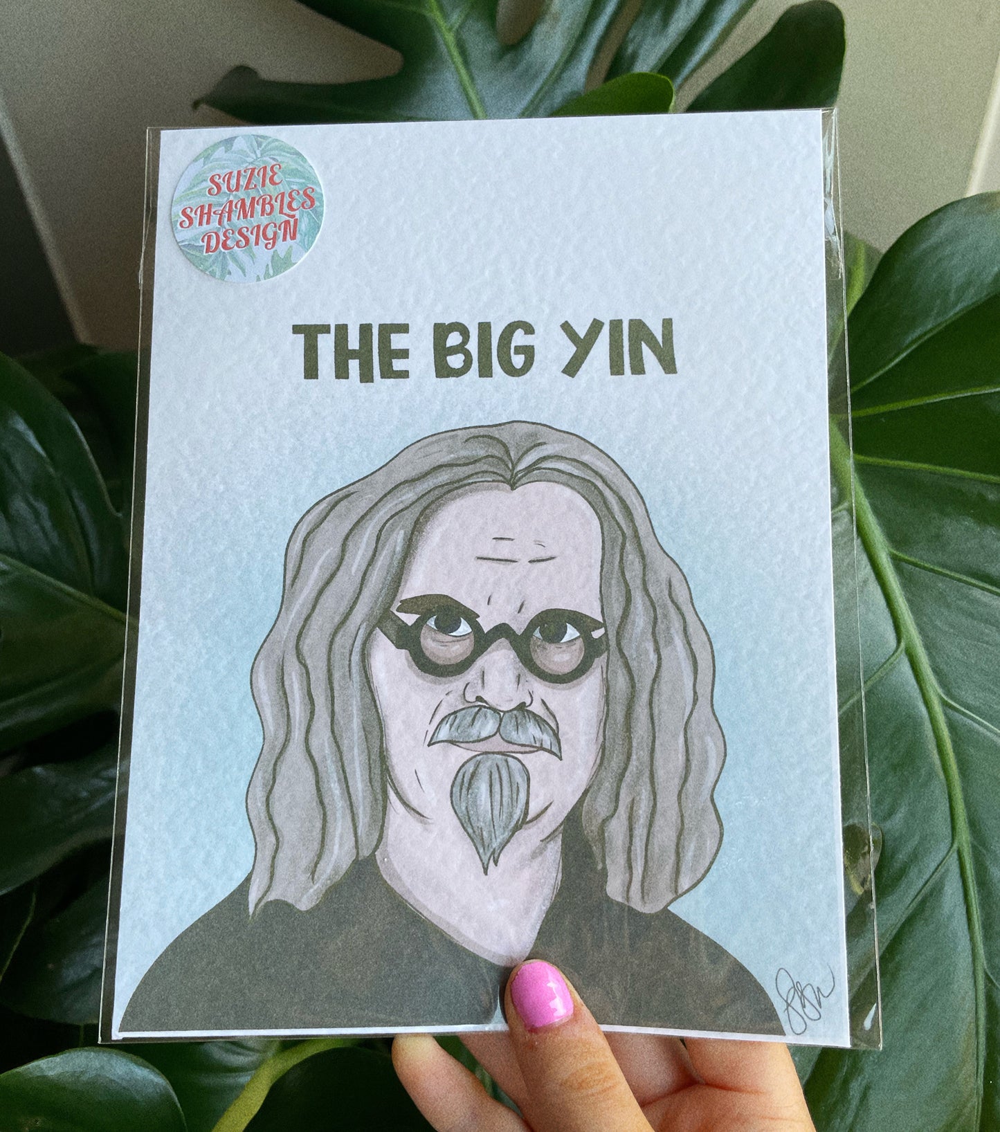 The Big Yin Billy Connolly Print