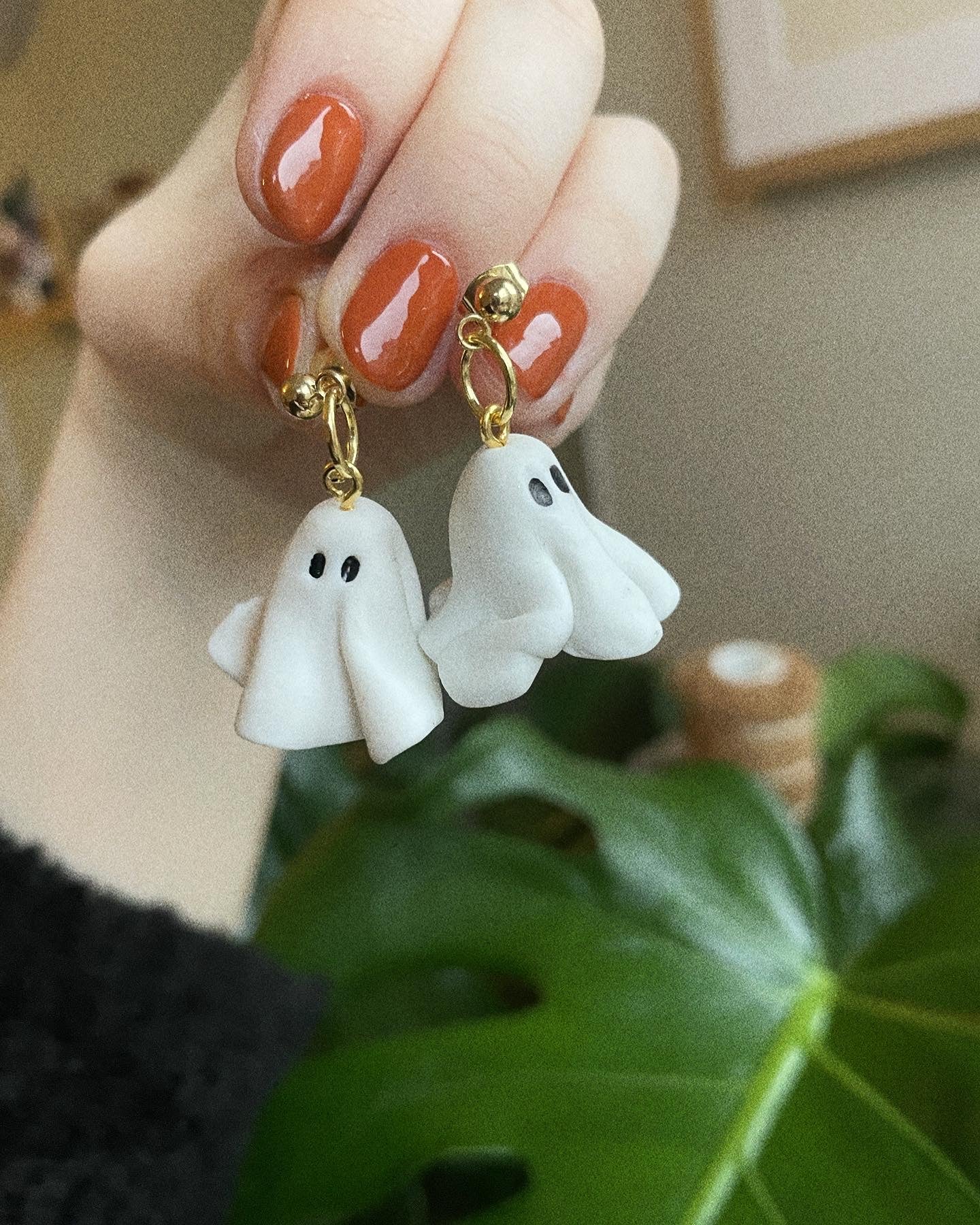 Ghostie Earrings - MADE TO ORDER