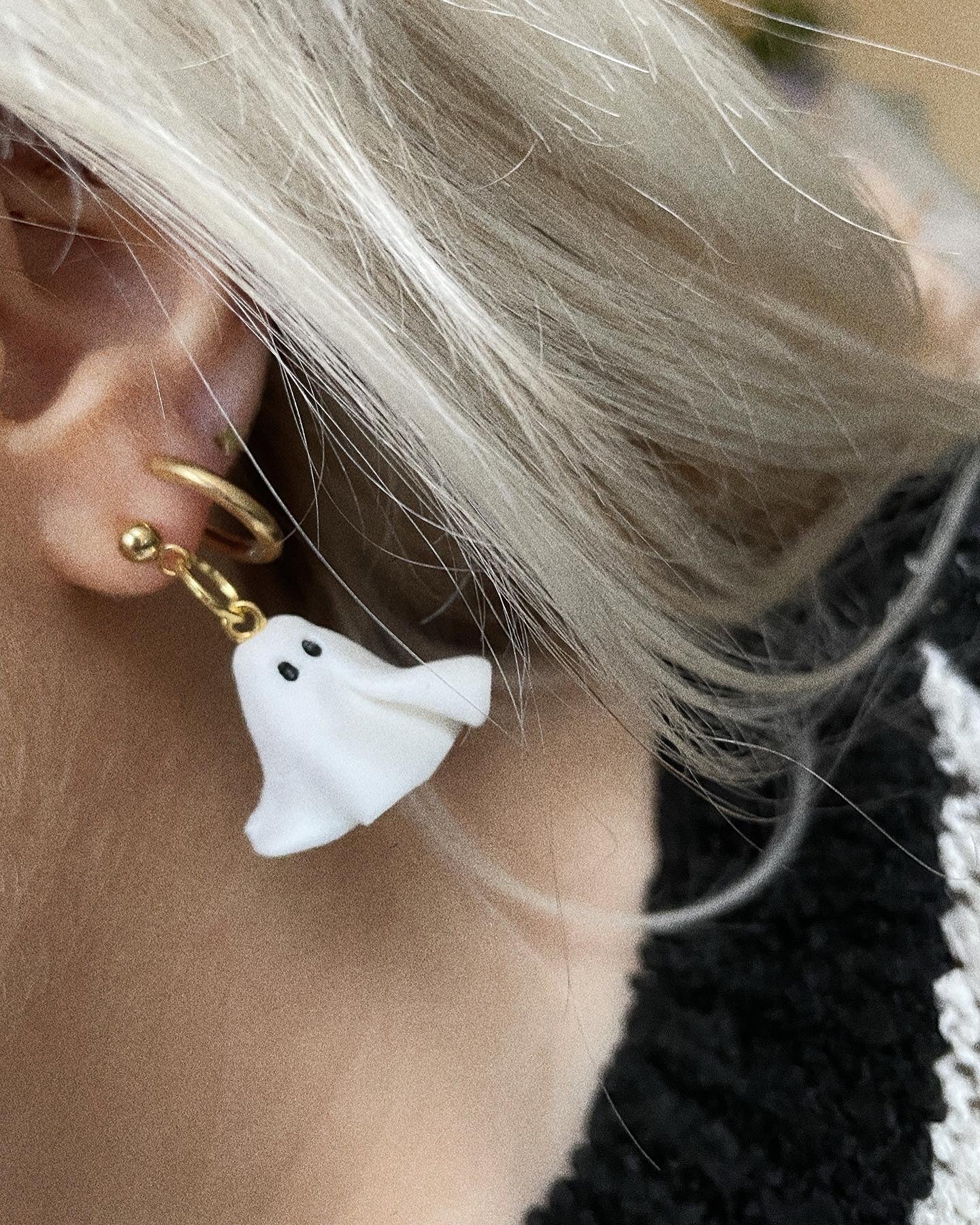 Ghostie Earrings - MADE TO ORDER