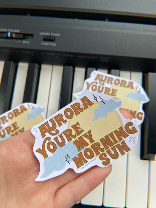 Aurora Lyric Sticker - Daisy Jones & The Six